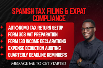do spanish tax return filing for autonomo expats