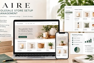 set up faire store