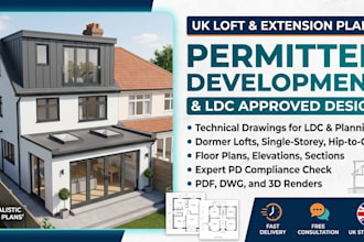 design UK permitted development and ldc plans