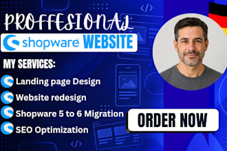 build shopware 6 jtl shop website design redesign figma to shopware online store