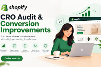 audit shopify store fix conversion issue to improve sales and user experience