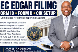 do sec edgar filings, 10k, 10q, 8k, s1 and sec compliance