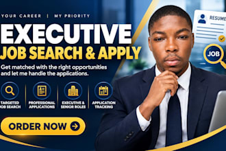 executive job search and apply for jobs