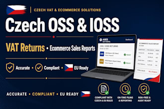 prepare czech oss ioss vat returns and ecommerce