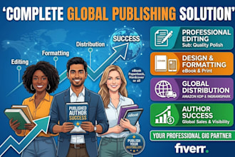 do KDP book publishing and global distribution for authors