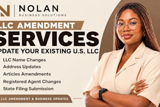 file your US llc amendment and update your business information