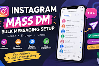 instagram mass dm bulk messaging dm automation business messaging mass dm leads