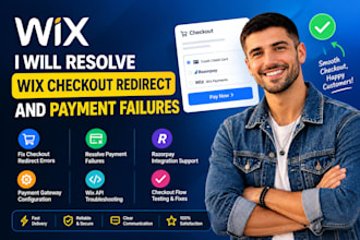 resolve wix checkout redirect and payment failures