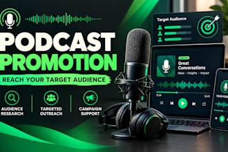 promote your podcast to a targeted audience
