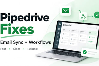 fix pipedrive email sync and workflow automation issues