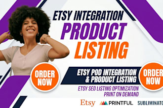 etsy integration pod SEO product listing t shirts spooky subliminator printful