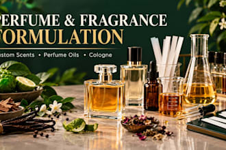 formulate custom perfume and fragrance products