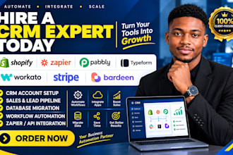 integrate shopify, zapier, pabbly, typeform, workato, stripe, bardeen
