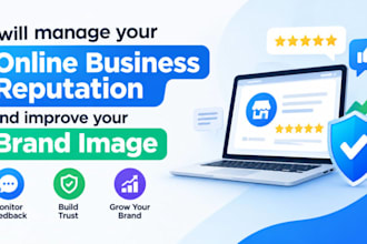 manage your online business reputation and improve your brand image