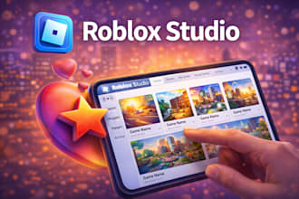 create a low poly roblox game for you