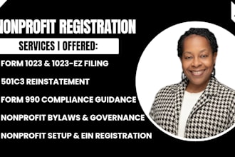 file 501c3 tax exempt form 990 form 1023 1023ez draft bylaws reinstate nonprofit
