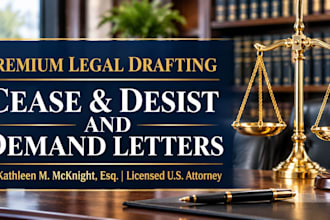 prepare an evidence based cease and desist letter to stop harassment