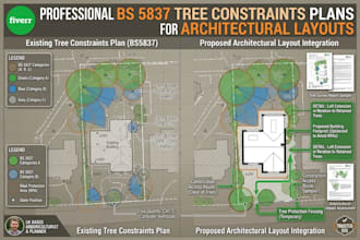 do bs5837 tree constraints plan for architectural layouts