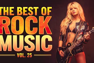 compose and produce original rock music for your song