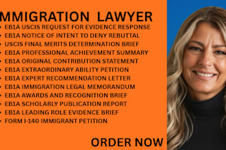 be your immigration lawyer for eb1a petitions, extraordinary ability, and uscis