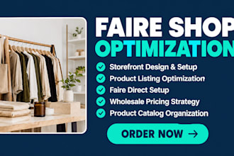 do faire storefront design faire optimization faire direct faire pricing