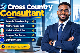 do estonia bookkeeping, social tax, income tax, dutch vat and irish landlord tax