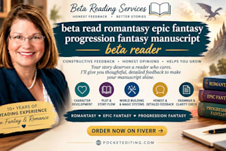 beta read romantasy epic fantasy progression fantasy manuscript beta reader