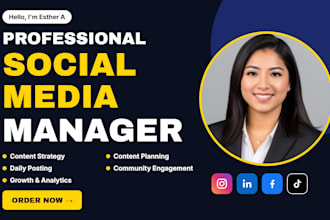 social media marketing manager social media content creator social media manager