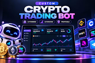 develop ai crypto trading bot, dex arbitrage bot, ibkr bot, python automation