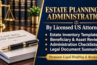 draft and review your beneficiary and estate asset information professionally