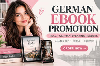 do viral german ebook promotion, amazon KDP marketing, german children promotion