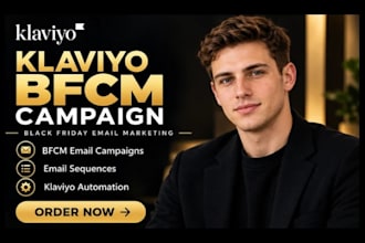 create klaviyo bfcm campaign black friday sale reminder email sequence