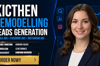 run google ads for kitchen remodeling and renovation leads