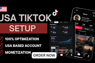 create usa tiktok account usa instagram us tiktok