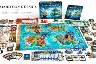 develop your board game design, game mechanics, card game design and playtesting