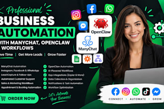 setup instagram manychat chatbot automation sales funnel