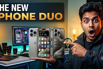 design high CTR tech and ai youtube thumbnails
