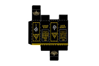 design a professional perfume label and packaging
