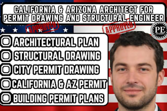 california arizona architect for permit drawing and structural engineer permit