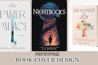 do modern book cover design, ebook cover design, amazon KDP