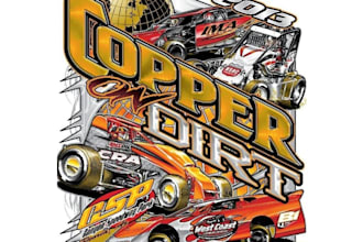design vintage racing car logo and custom motorsport t shirt graphics