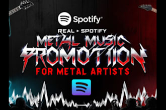 do music promotion, rock metal music promotion