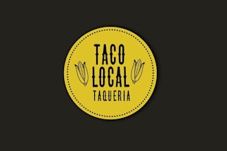 design looking good rustic down home cooking logo