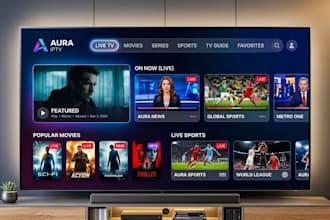 rebrand ibo player with your logo, vpn, premium UI and custom iptv branding