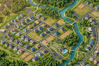 create land location map property map real  estate map neighborhood map site map