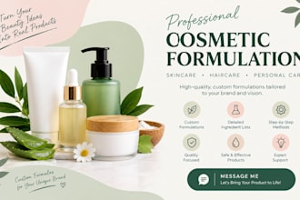 formulate skincare haircare and cosmetic products with detailed recipes