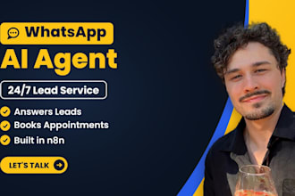 build a whatsapp ai agent that answers leads and books appointments