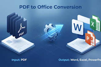 do PDF to word, handwriting to word, convert scan pdf to excel