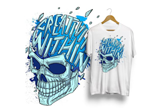 design skull, mascot logo