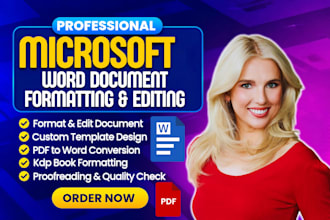 microsoft word document formatting edit ms word template design document editing